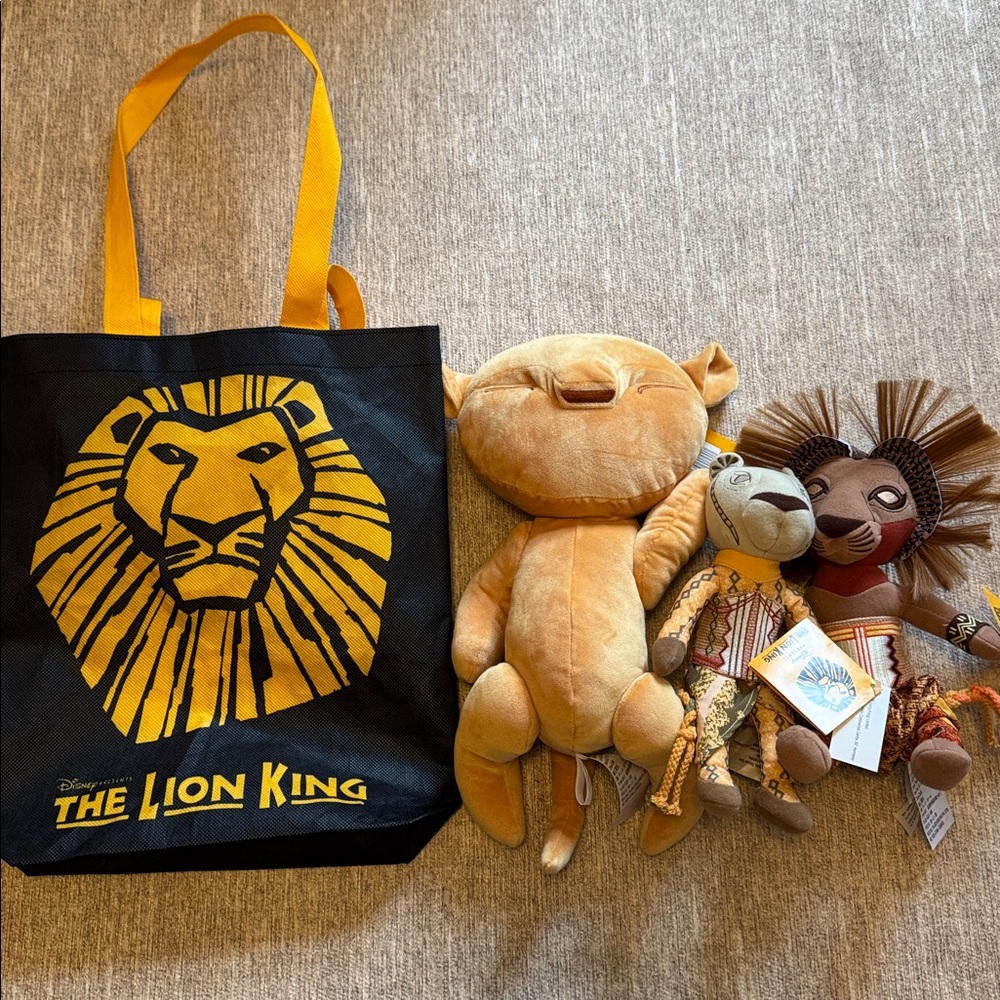 NWT Disney Broadway Lion King stuffed animals